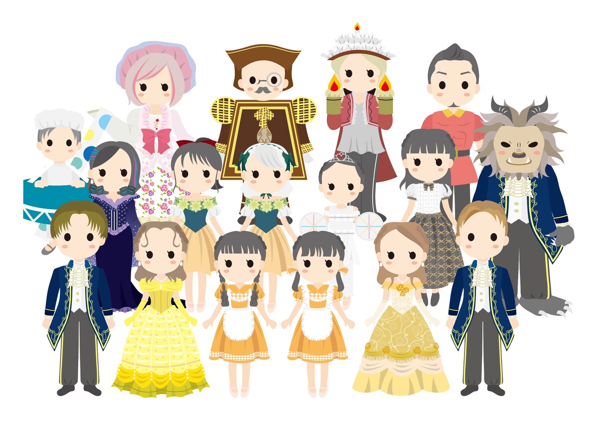 主線なし・可愛くてポップなイラストお描きします まるでアバターのようなイラストをお探しの方へ イメージ2