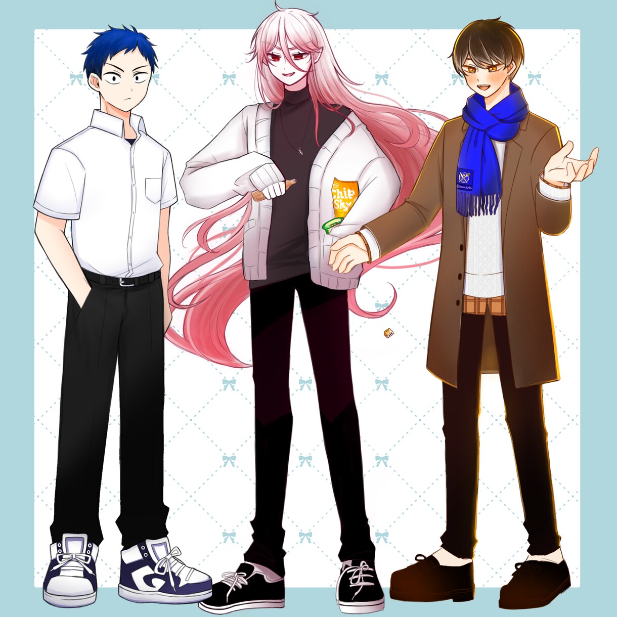 TRPG/ゲーム/配信etc！立ち絵を描きます あなたのキャラクターを形にします！ イメージ4