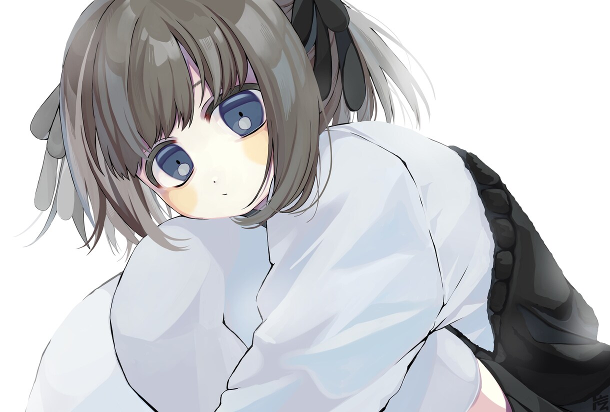 かわいい美少女のキャラクターデザインをご提案します 素朴で儚くアンニュイなイラストを描きます イメージ1