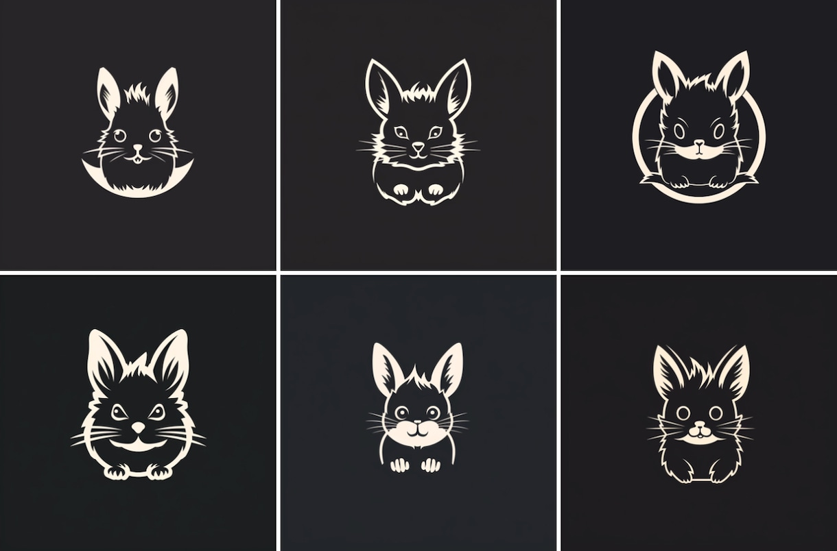 動物ロゴを制作いたします 豊富なデザインからお選びください イメージ4