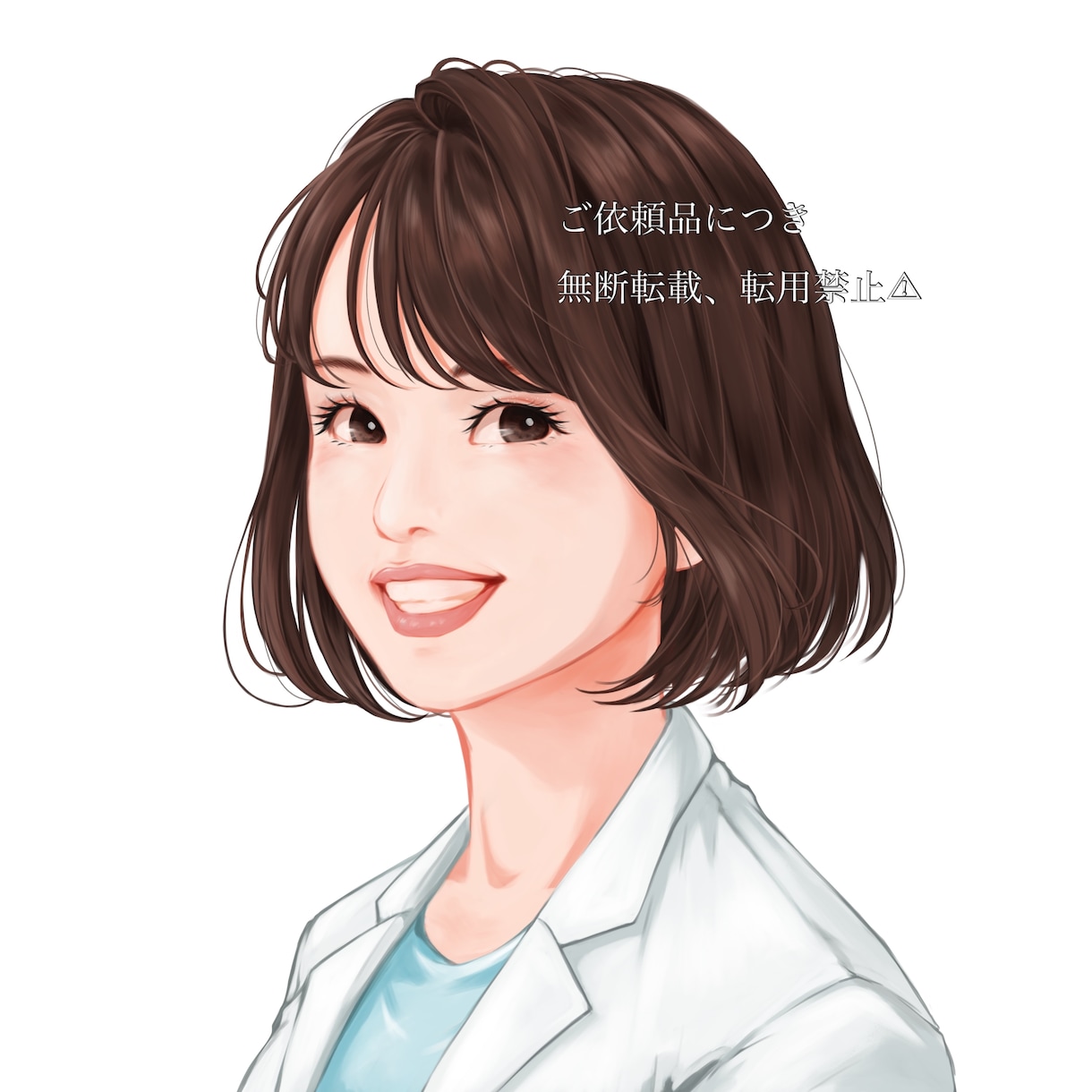 厚塗り風アイコン・ヘッダー用のイラスト描きます 綺麗かつ丁寧で、人目を引くアイコンを提供します。 イメージ4