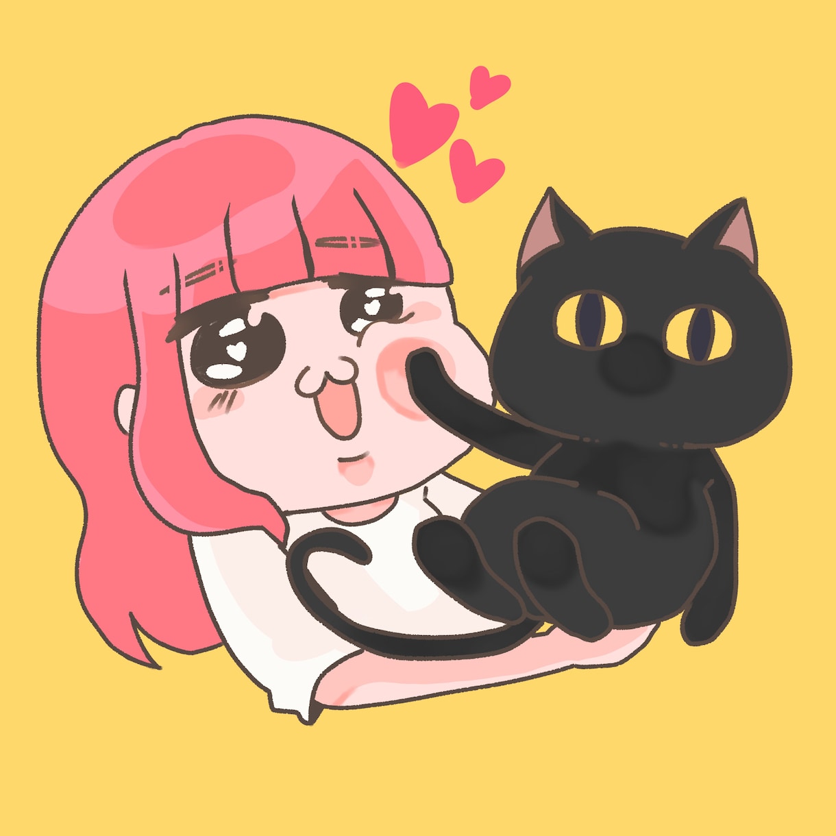 SNSでのアイコンを描きます ◎人間や動物のゆるいイラストが得意です◎ イメージ1