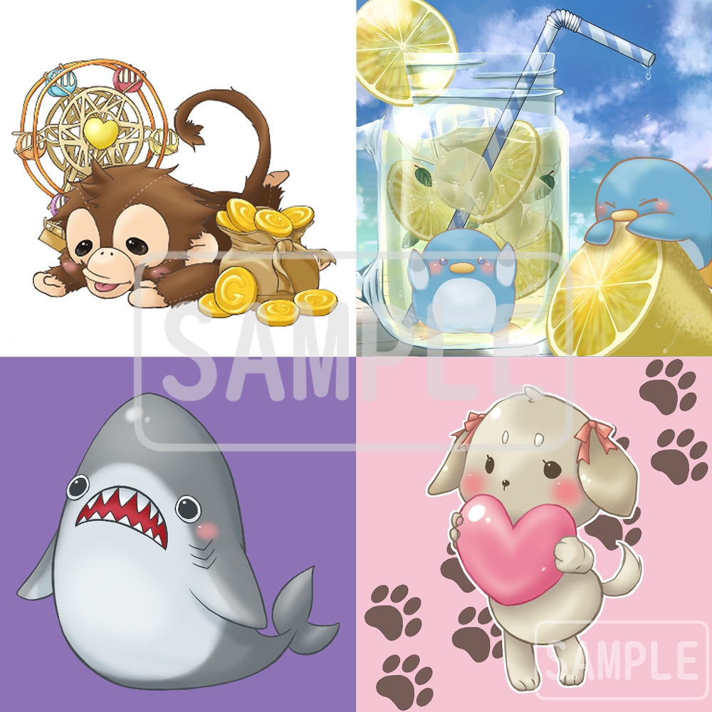 ぬいぐるみ風の動物アイコン作成します ゆるかわな動物のイラストをお探しの方必見！ イメージ7