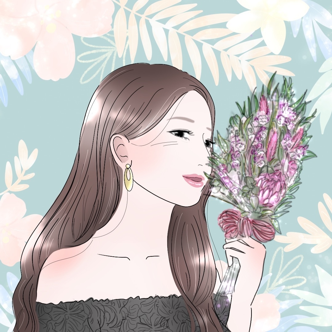 目に留まる花束のお洒落なロゴ/アイコン作成致します 【プラチナ認定】SNSで使えるサンクスページのプレゼント付き イメージ4