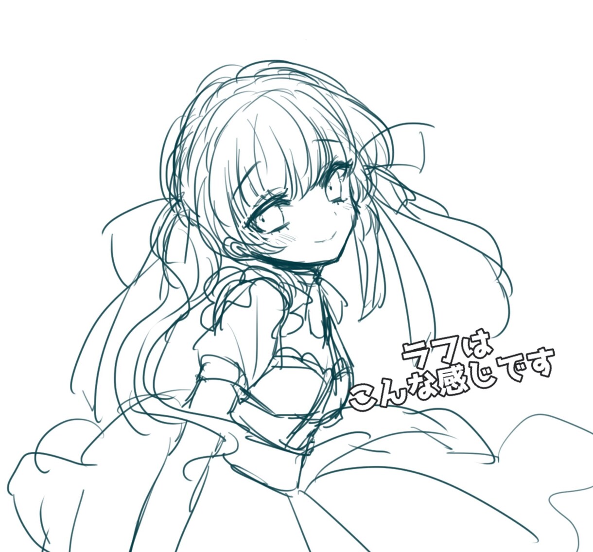 可愛い女の子のイラスト描きます 1枚絵、アイコン用、キャラ作成致します♪ イメージ3