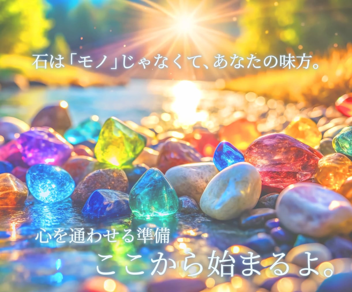 天然石と、あなたの心のご縁を繋ぐ鑑定をお届けします パワーストーンとの対話✨スピリチュアルな魂のメッセージ イメージ4
