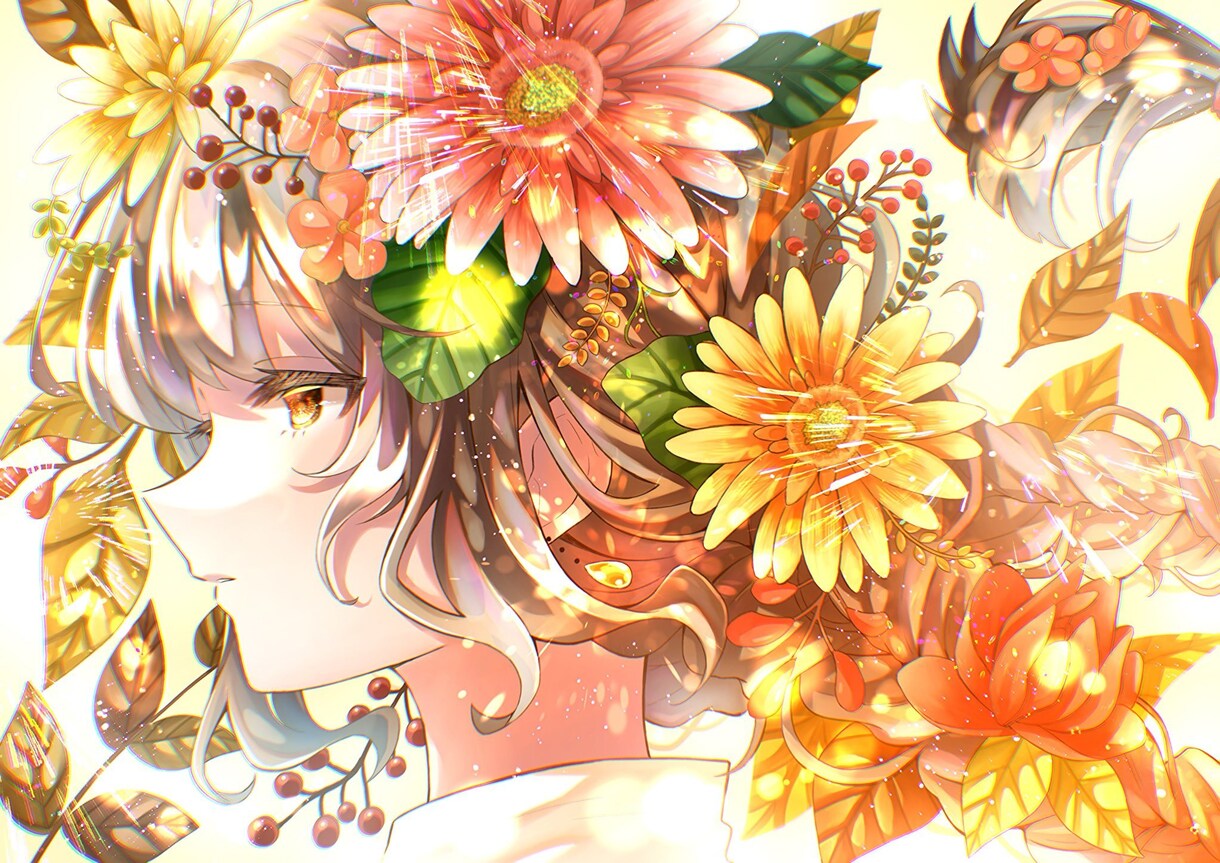 一枚絵のイラスト、立ち絵を承ります 可愛くてキラキラしたイラストを手掛けます！ イメージ7