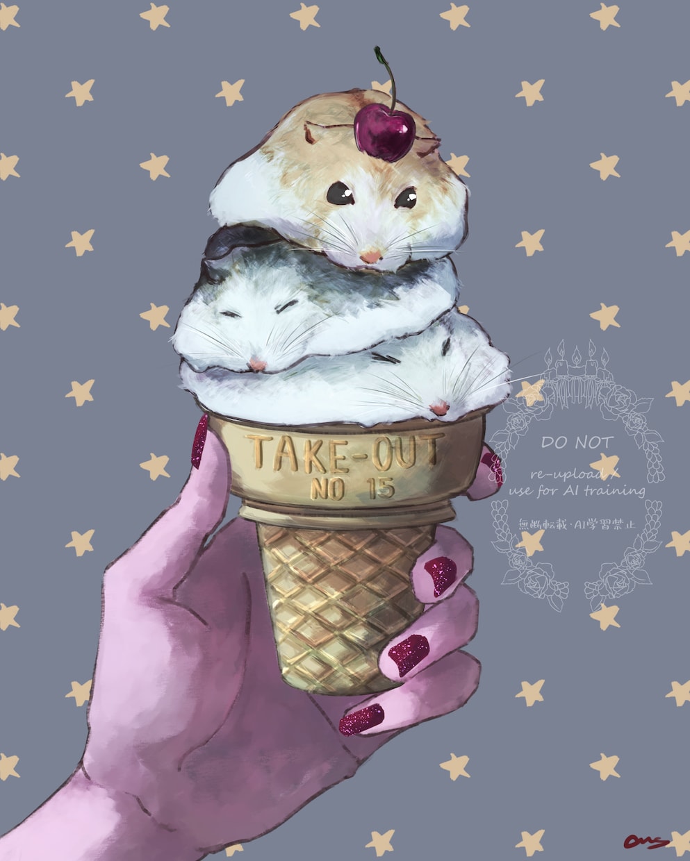動物×淡色×厚塗り｜やわらかな空気感の絵を描きます 商用利用OK◎一枚絵・MV・サムネ等お気軽にご相談ください イメージ8