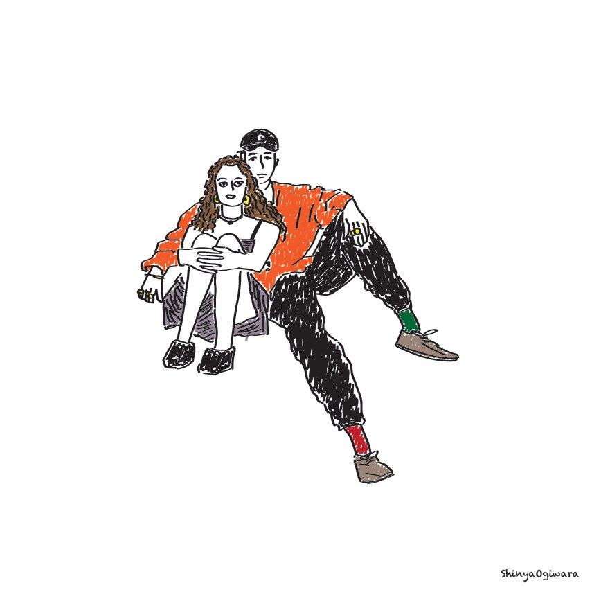 おしゃれファッション誌風の似顔絵イラストを描きます SNSで思わず目に止まるお洒落シンプルなイラストを描きます！ イメージ8