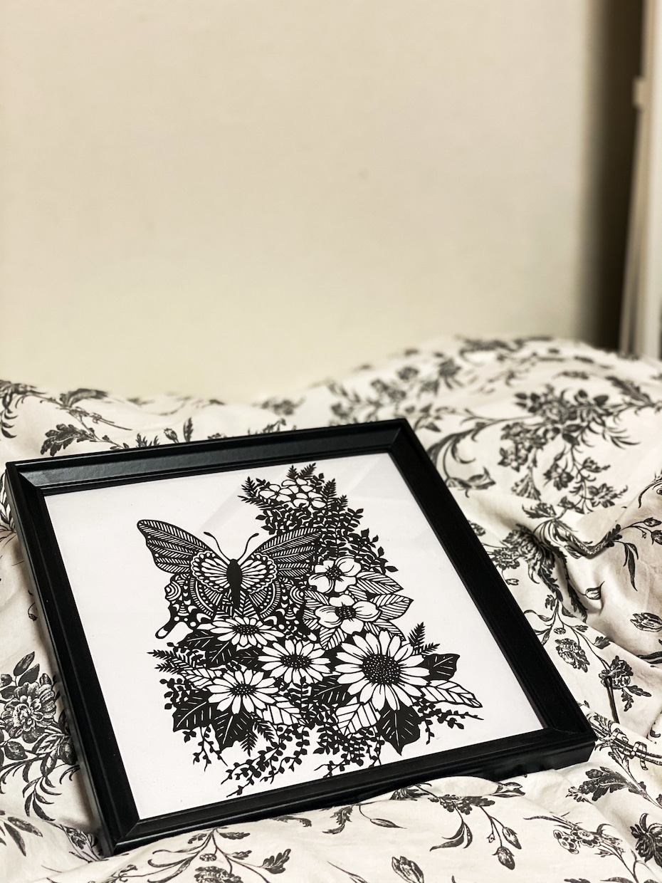 切り絵やネイルチップを作ります あなたのご希望に沿えるように。 イメージ5