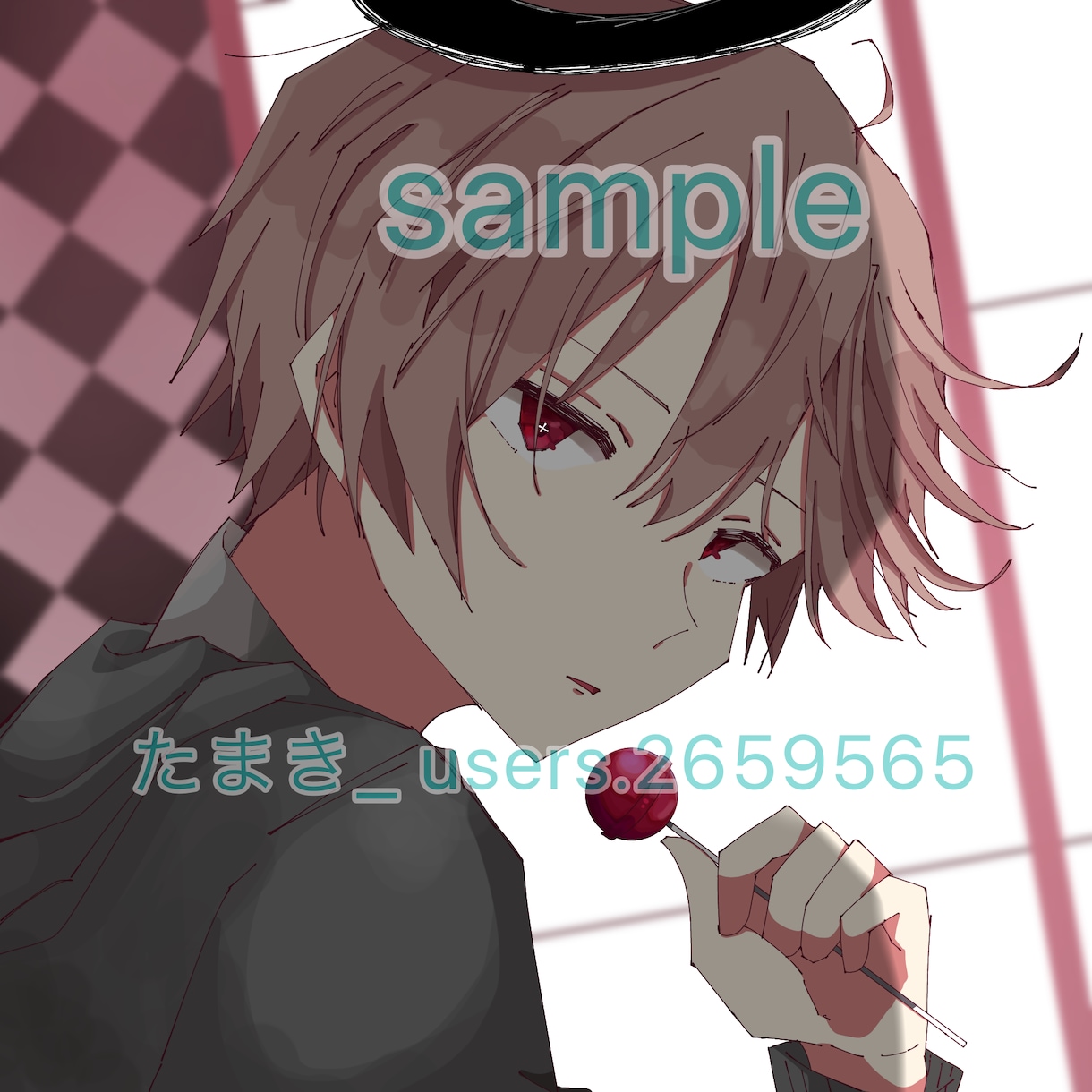 あなたのイラストを色塗りをさせて頂きます 人物や簡単な背景の色塗りさせていただきます´`* イメージ9