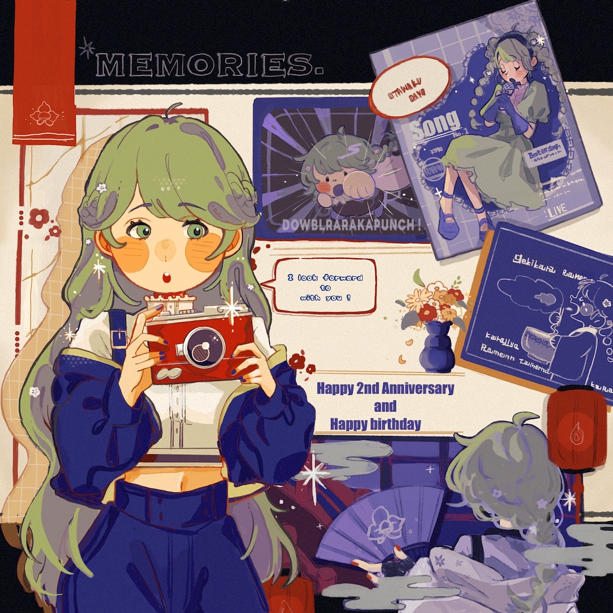 ゆるふわイラストお描きします 物語のようなやさしい世界をお届けします イメージ2