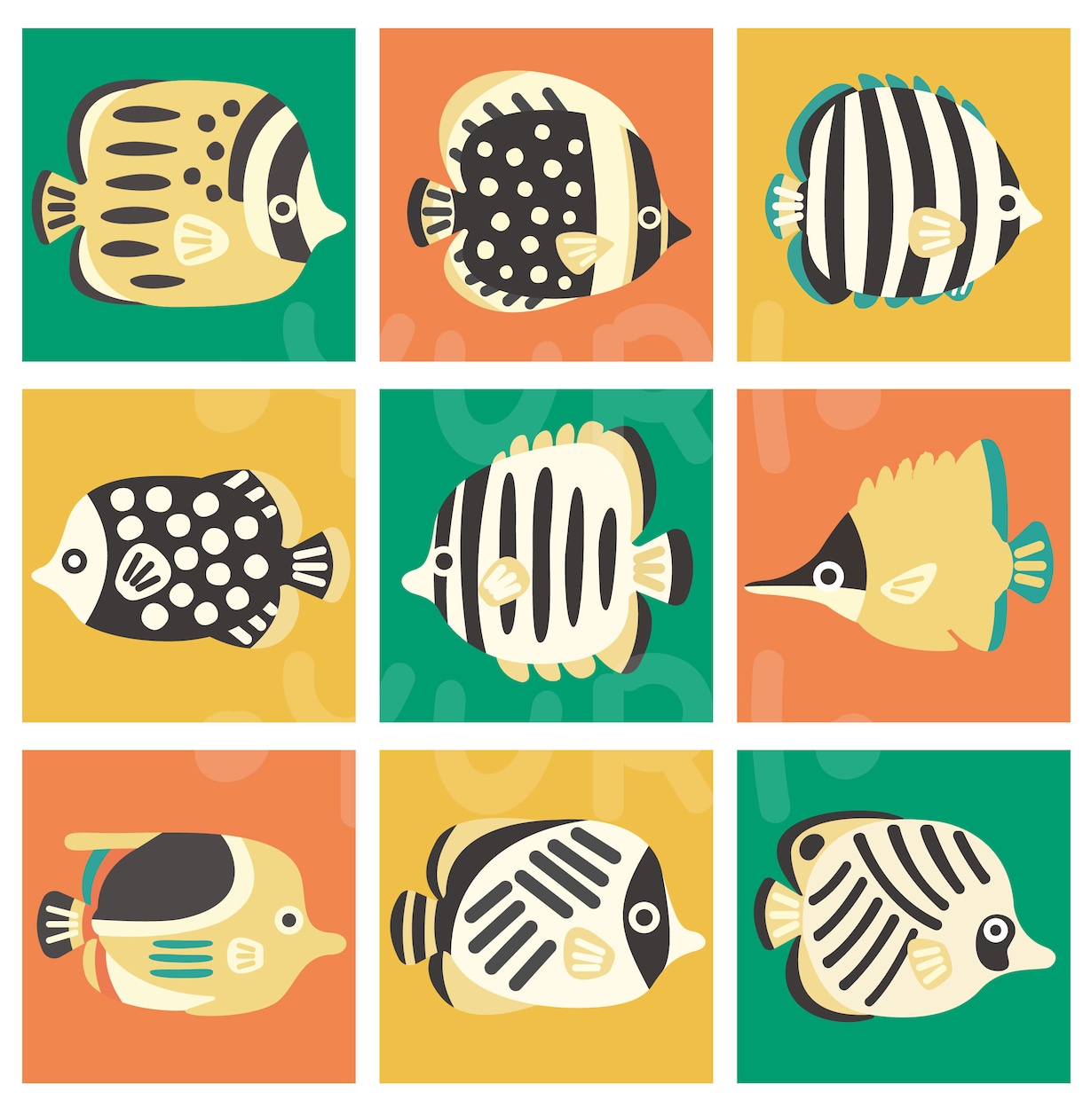 明るくてかわいい生き物イラスト作成します 動物・魚・古生物まで生き物なんでもOK！アイコンにオススメ イメージ2