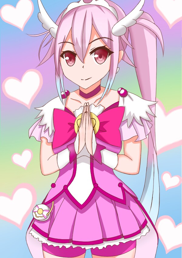 かわいいキャラのイラスト描きます 女性キャラの立ち絵、1枚絵をお描きします イメージ5