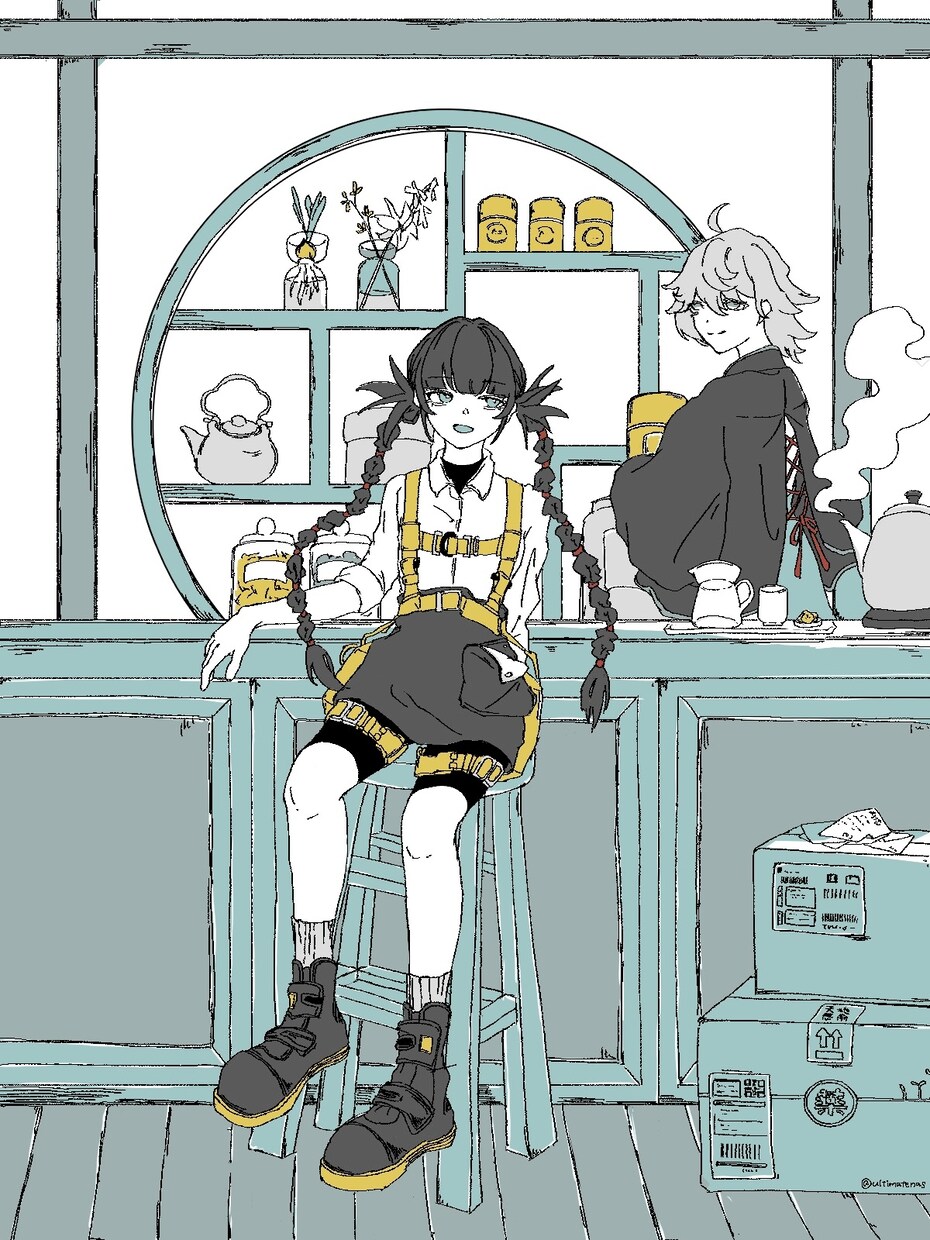 背景込みの静かな空気感の一枚絵を描きます MV／CDジャケット／本の挿絵など イメージ2