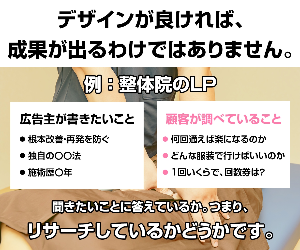 原稿不要・公開まで代行。LPを3営業日で作ります 【限定価格は残り1名】お客様の作業は、質問へのご返信だけです イメージ3