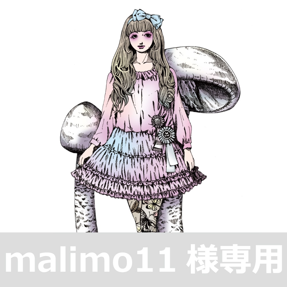 malimo11様専用ページになります 細密なガールズイラストをお描きします イメージ1