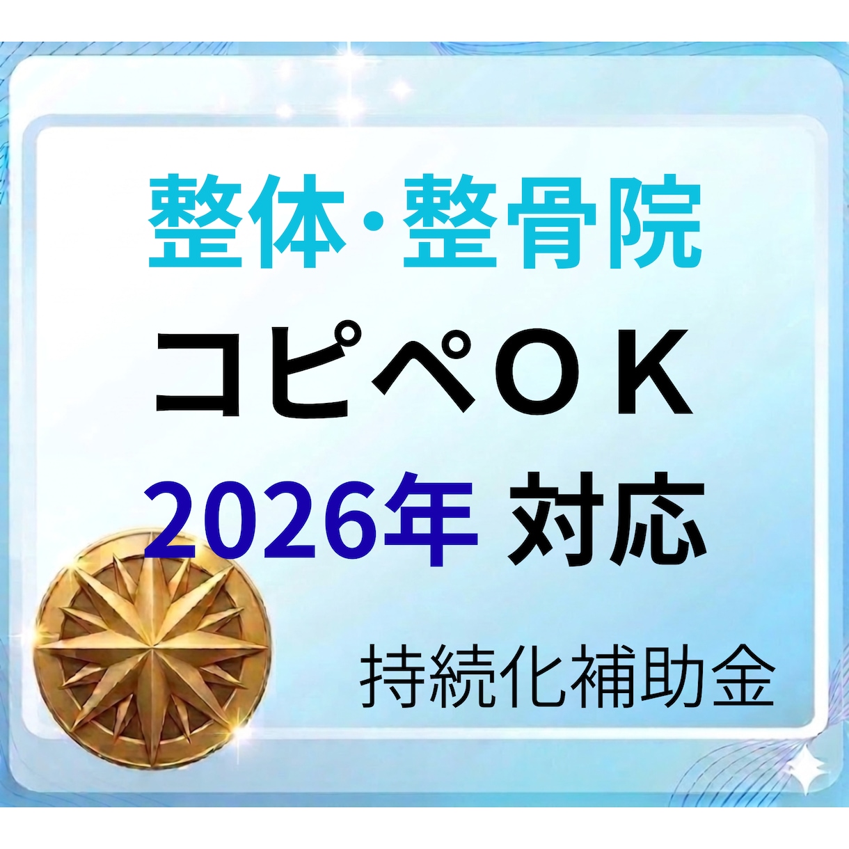接骨院向け｜採択率UPの事業計画を提供します 最新フォーム対応済　即日対応可能です！ イメージ1