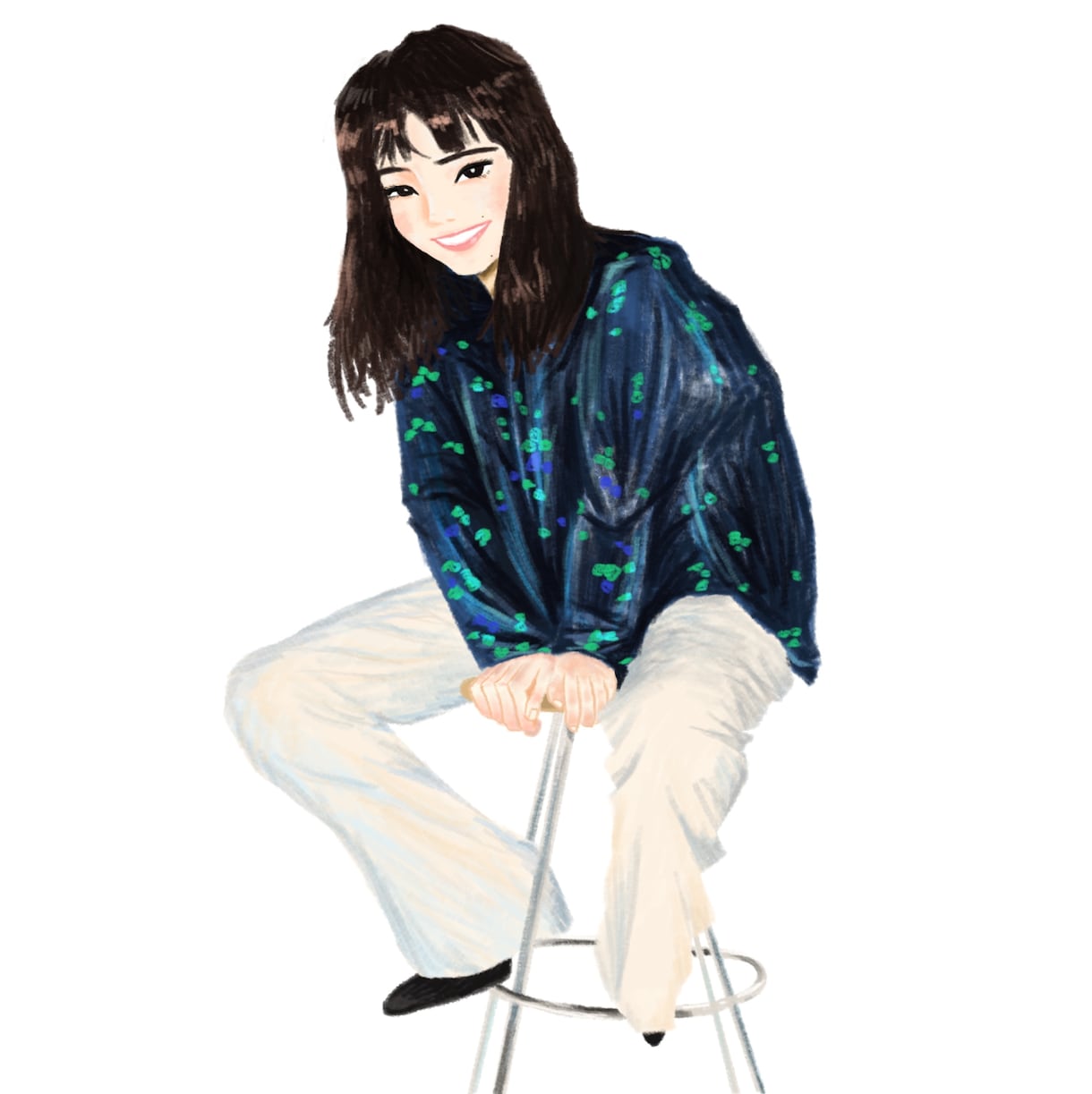 お写真を元に手書き風の似顔絵を描きます 〓結婚/入学/引越し/アイコン/SNSなど〓 イメージ2