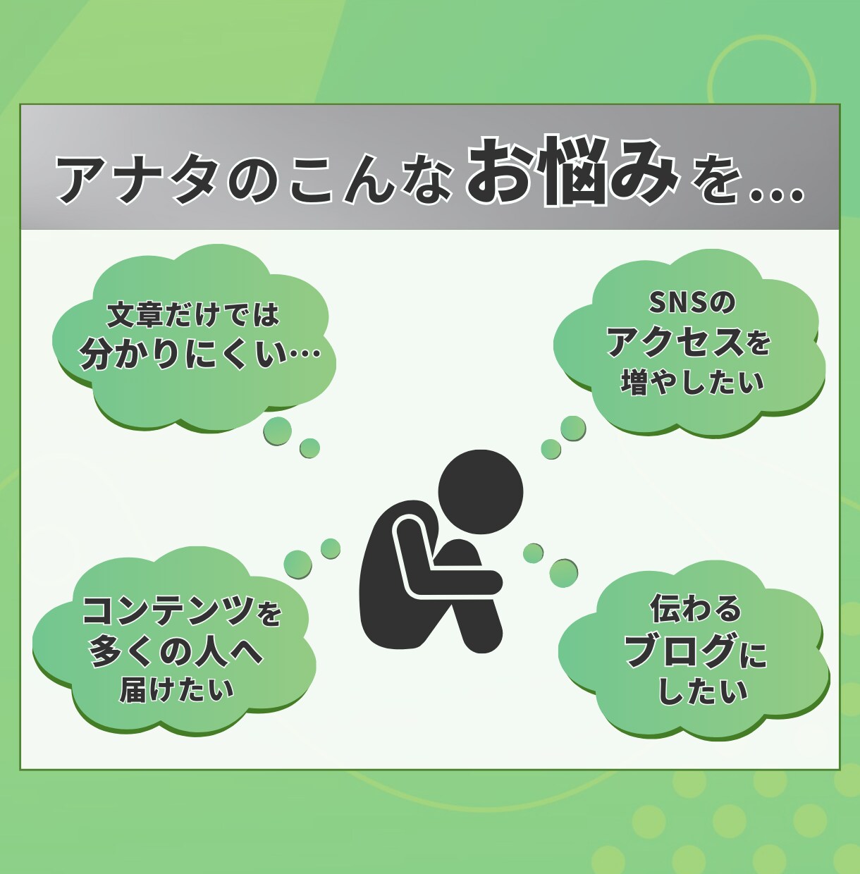 パッと脳に伝わる図解をお作りします 現役ライターによるライティングも可能！ イメージ2