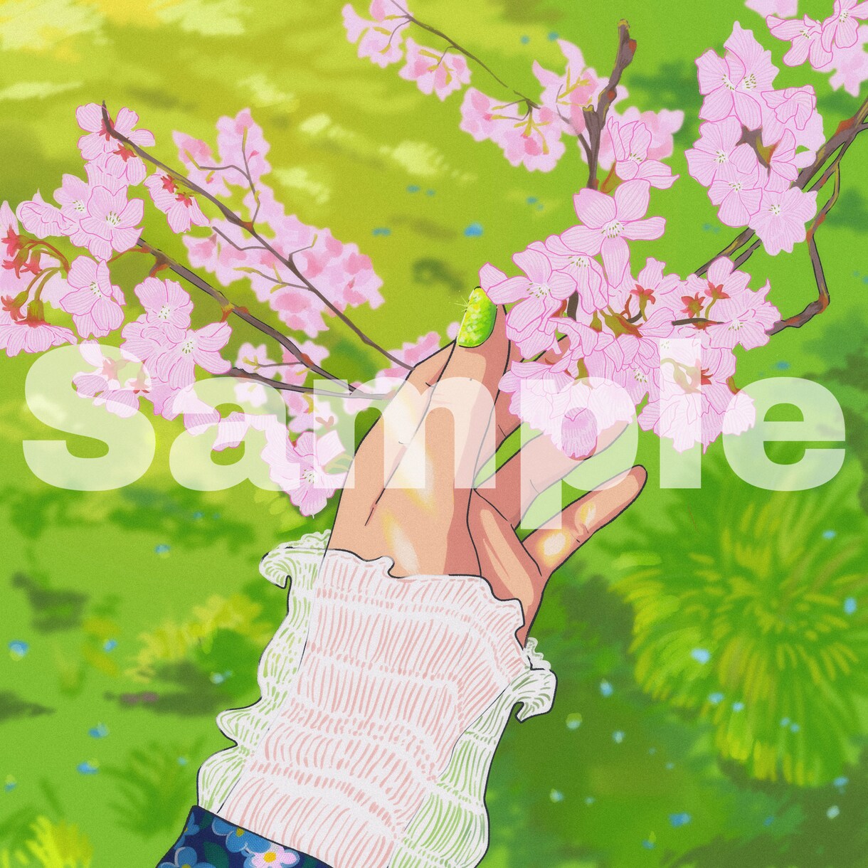 歌ってみた動画用イラスト描きます うたってみた動画の1枚絵を描きます イメージ3
