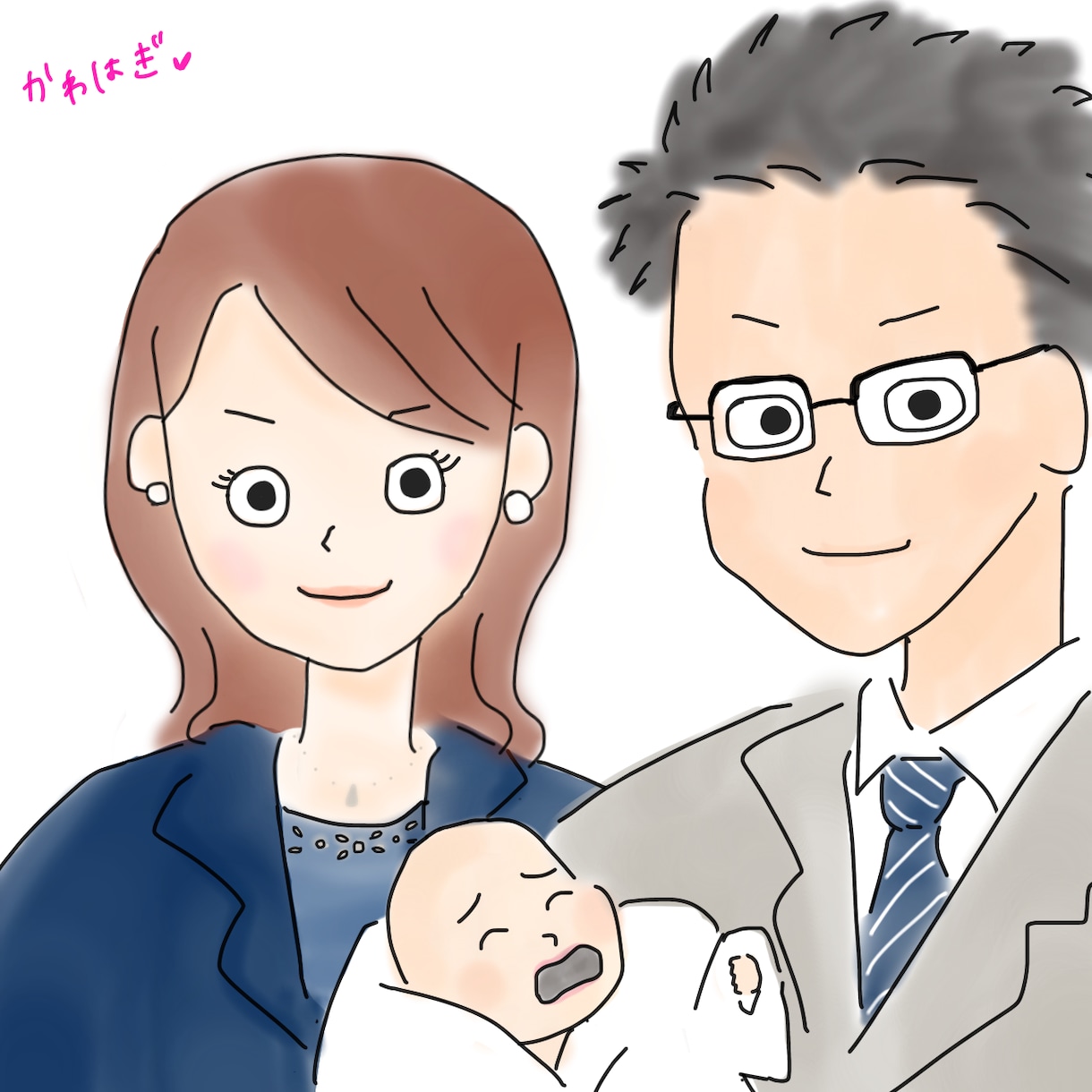 ポップで可愛い、優しい色のイラスト描きます なんだか似てる！ポップだけど優しいイラスト作成します♡ イメージ2