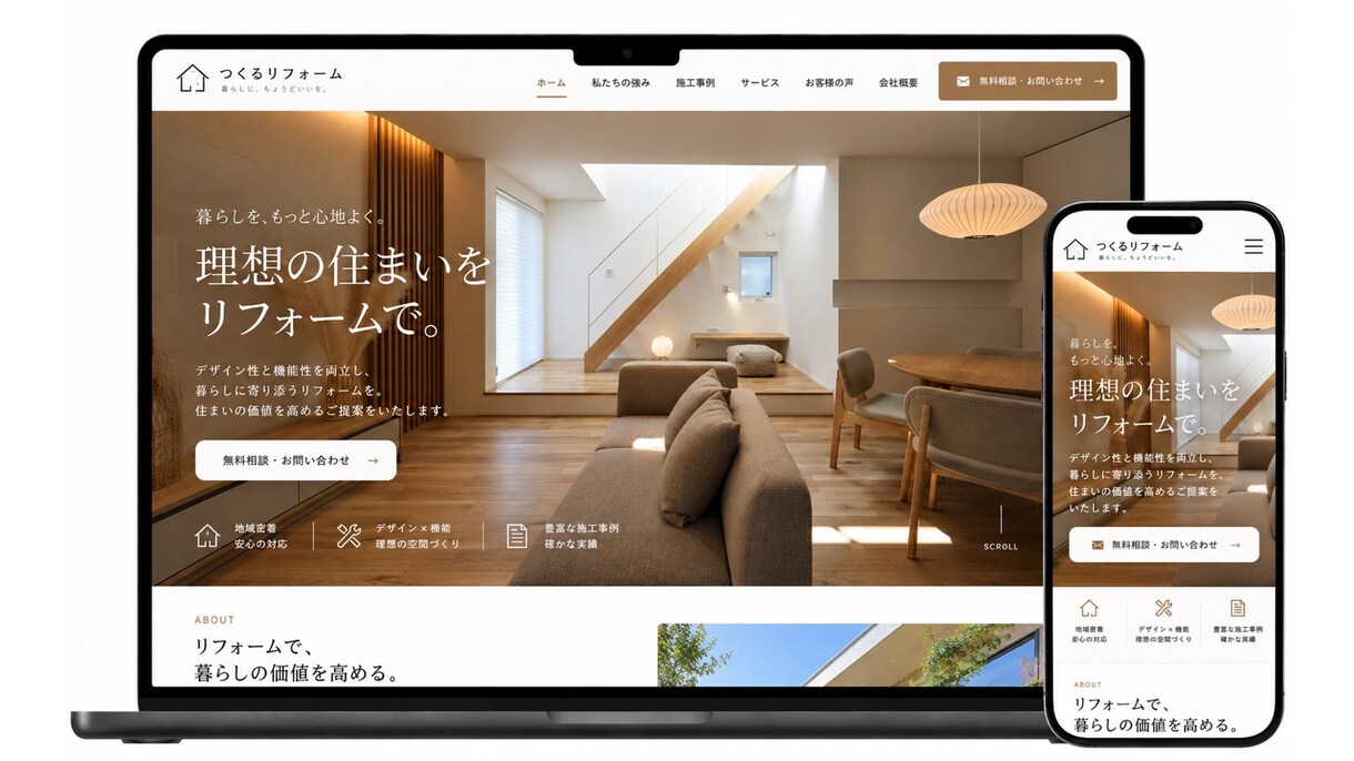 丸投げOK！プロが集客に繋がる高品質HP作成します 3日以内のスピード納品！SEOも対策！格安で高品質。 イメージ7