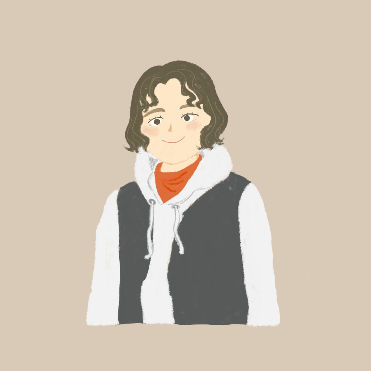 SNSアイコン・似顔絵イラスト描きます ゆるくて温かみのある雰囲気に仕上げます イメージ2