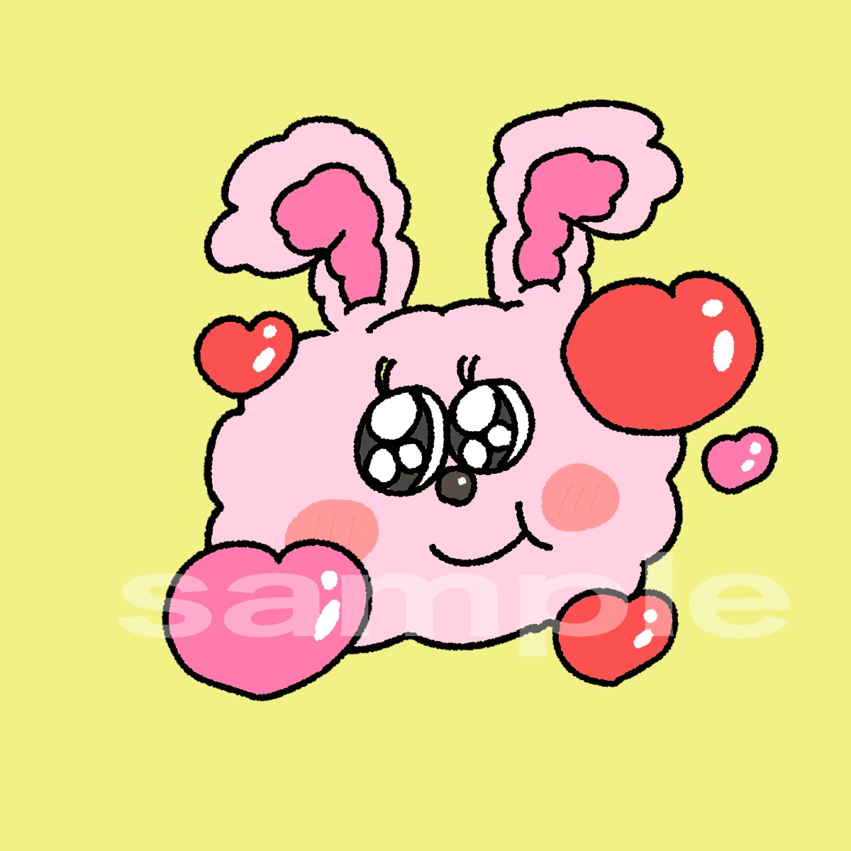 ポップなイラスト描きます ゆるくかわいいポップイラスト描きます♬ イメージ2