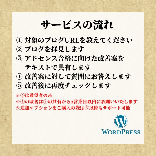 Googleアドセンス合格に向けサポートします 現役ブロガーが寄り添いサポート イメージ5