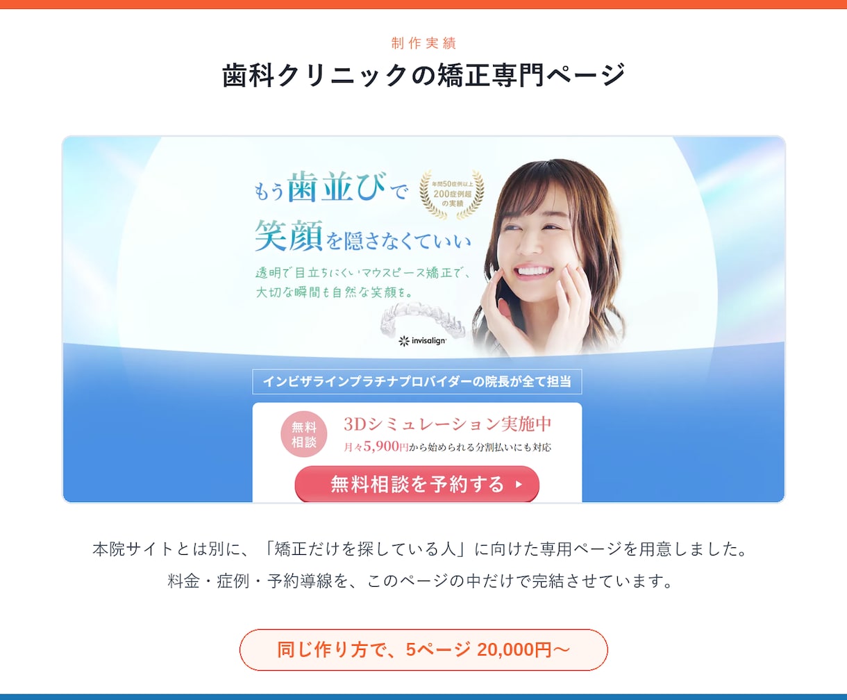 5ページのHPを最短1週間で作ります 原稿も写真もこちらで用意。素材ゼロ・知識ゼロでOK。 イメージ8