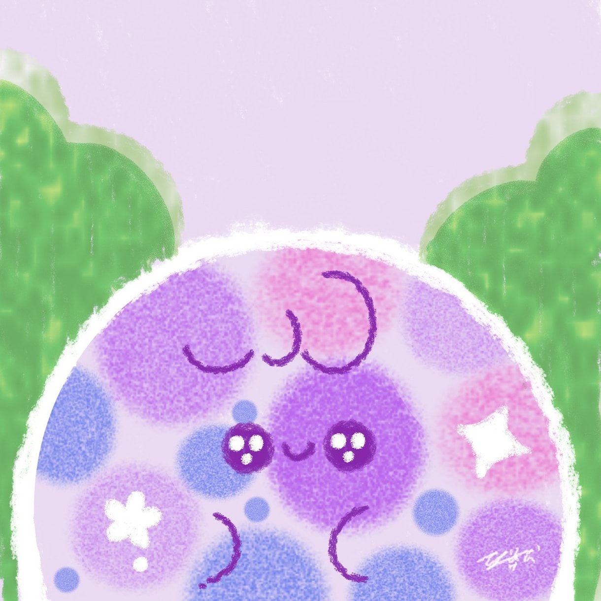 商用OK！ふにゃっと癒される一枚描きます あなたの日常にやさしい一枚を。癒しのイラストをお届け イメージ5