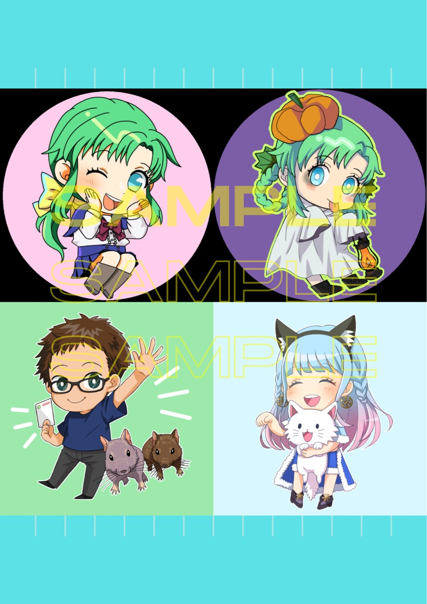 商用可！可愛さと個性溢れるデフォルメキャラ描きます SNS、アイコン、配信などをちびキャラで魅力倍増しませんか？ イメージ5