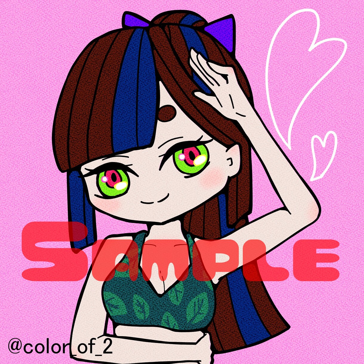 あなたのオンリーワンのアイコンを描きます インパクトある可愛い絵柄でSNSで盛り上がっていきましょう！ イメージ4