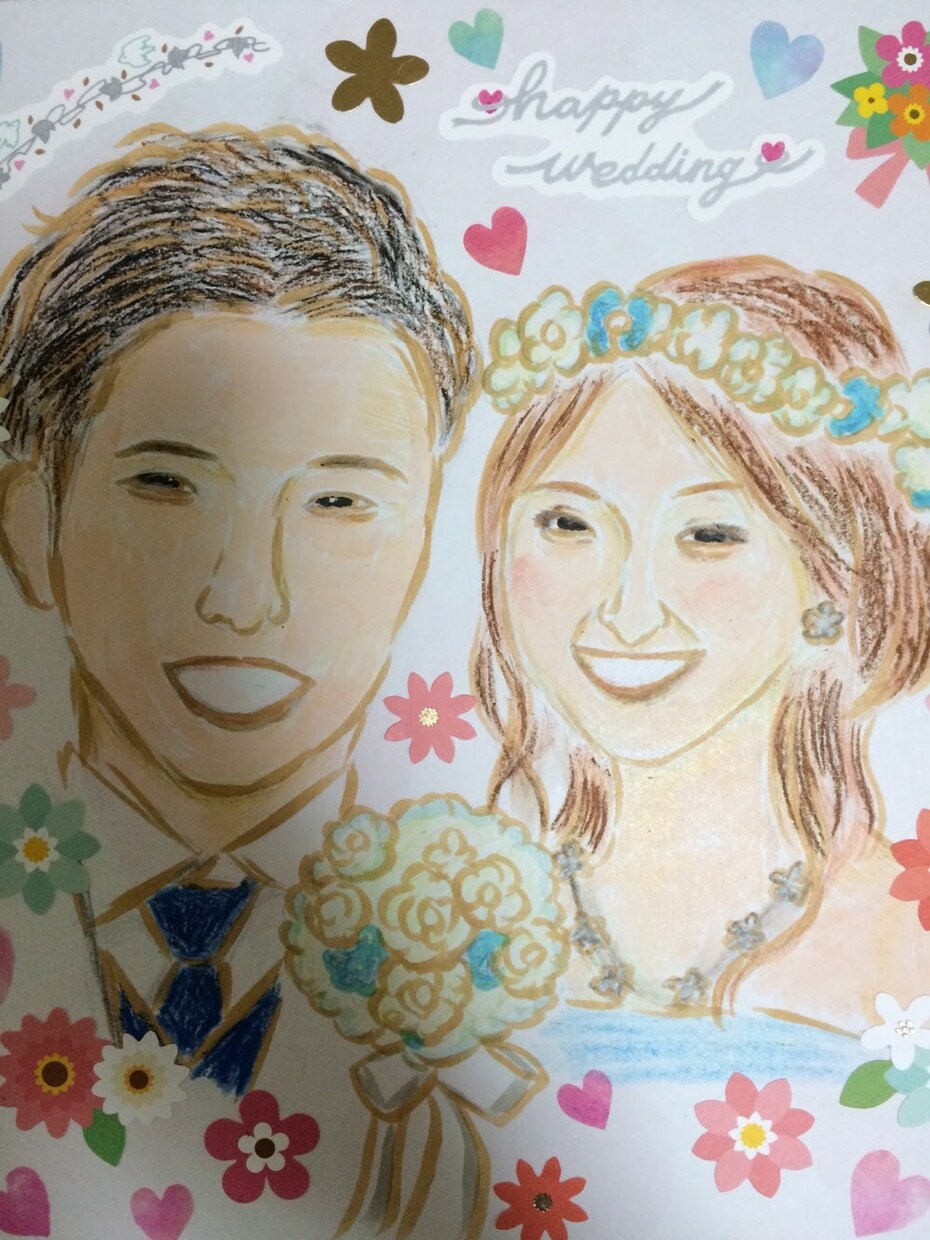 温かみのある似顔絵を描きます 誕生日や結婚式、その他似顔絵をプレゼントしたいときに♫ イメージ3