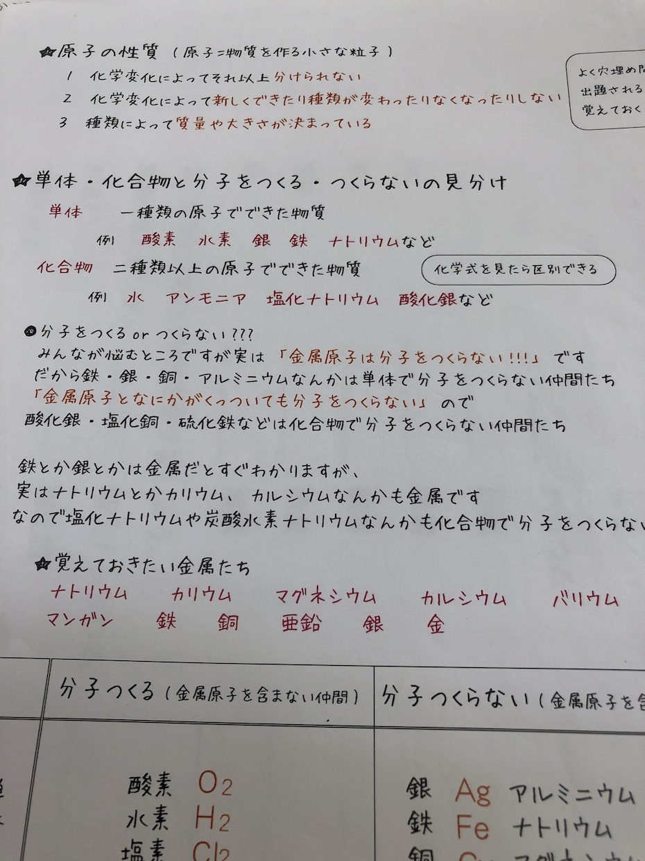 現役塾講師が中学校5教科を詳しく解説いたします 英数国理社をわかりやすく！問題解説やまとめノートなど イメージ3