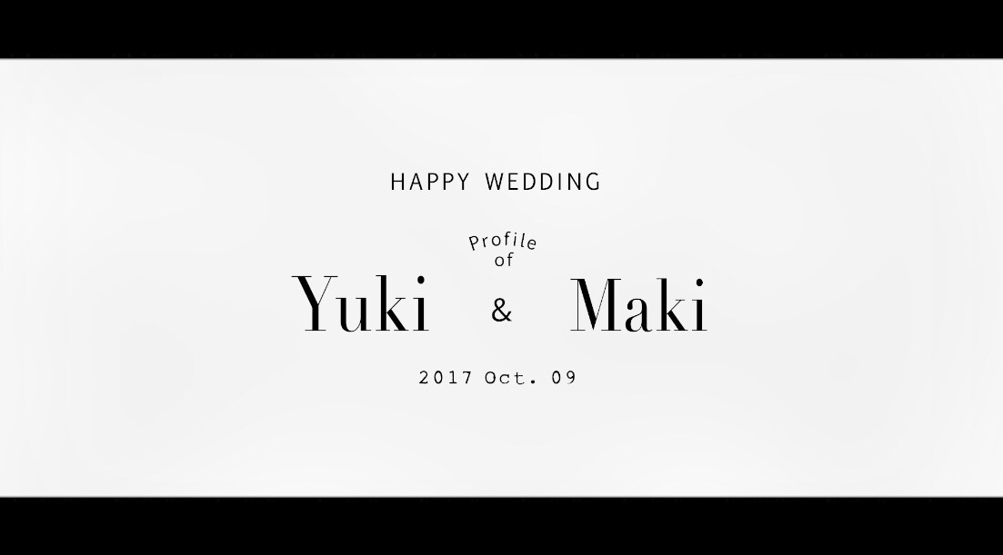 結婚式プロフィールムービーを心を込めて作成します お手頃価格でお洒落な動画に仕上げます イメージ2