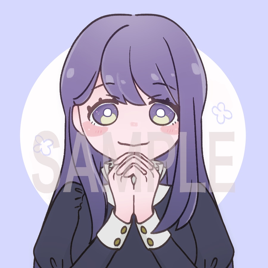 少しだけデフォルメされたかわいいイラストを描きます 手軽にかわいいをどうぞ( ¨̮ )♡ イメージ2