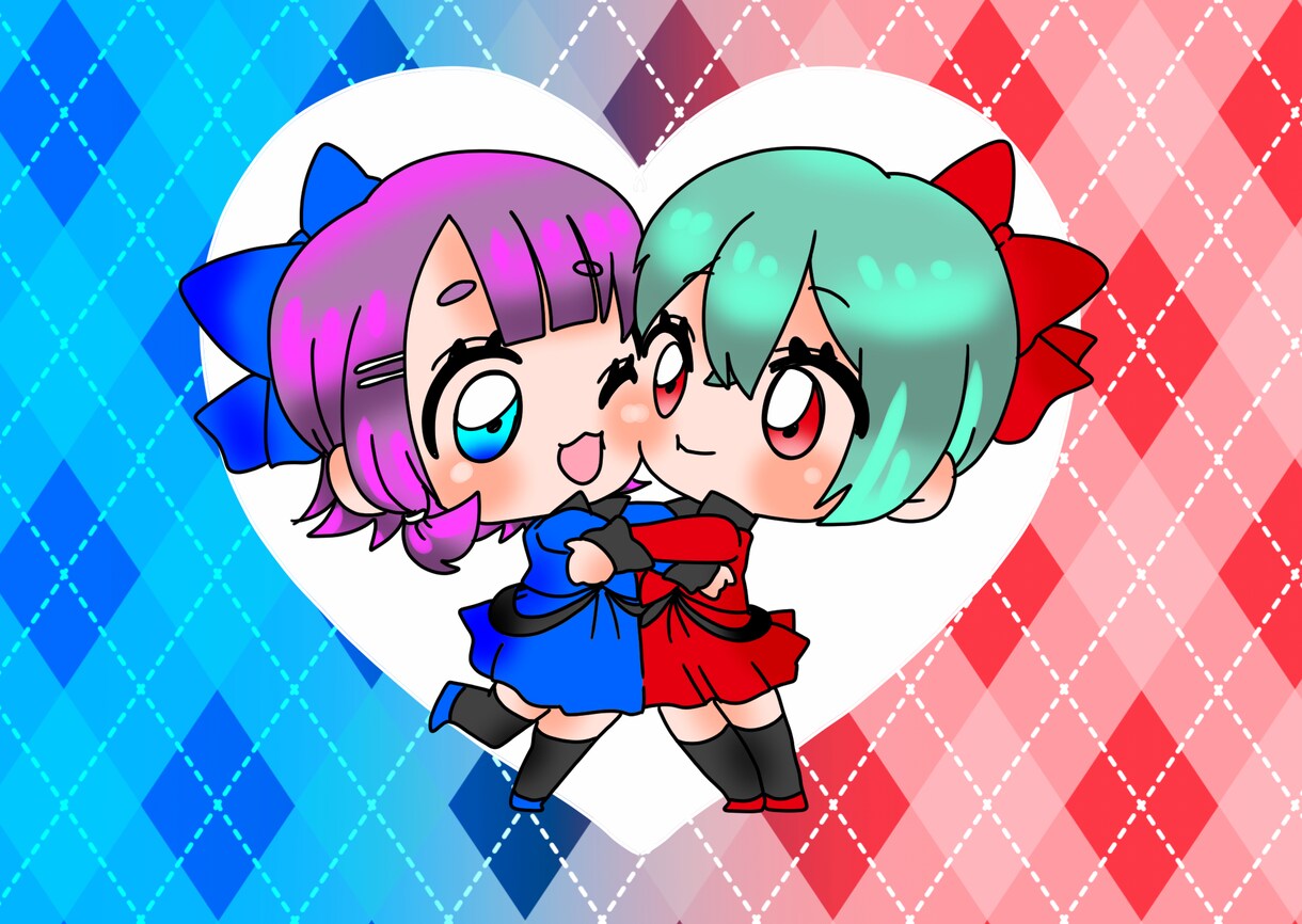 可愛いデフォルメのアニメ風イラスト描きます 使用用途自由！ブログや動画編集用イラストにもどうぞ♡ イメージ8
