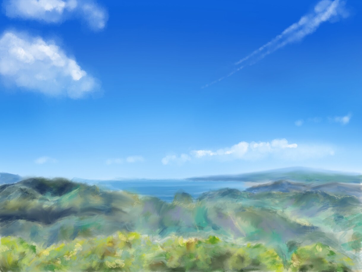 お写真をもとに風景画を作成します 大事な風景、お気に入りの風景をイラストにしませんか？ イメージ1