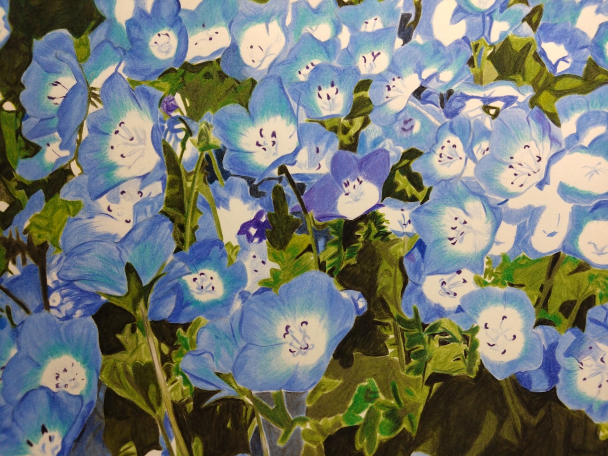 ハッと驚く引き込まれる鮮やかで繊細な絵を描きます 大事な思い出を残したい方やプレゼントにおすすめです。 イメージ2