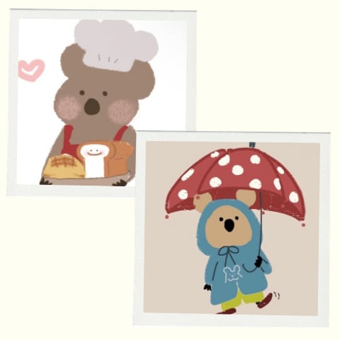 ゆるい動物・ペットのイラスト描きます SNSアイコン、プレゼントにおすすめ！ イメージ1