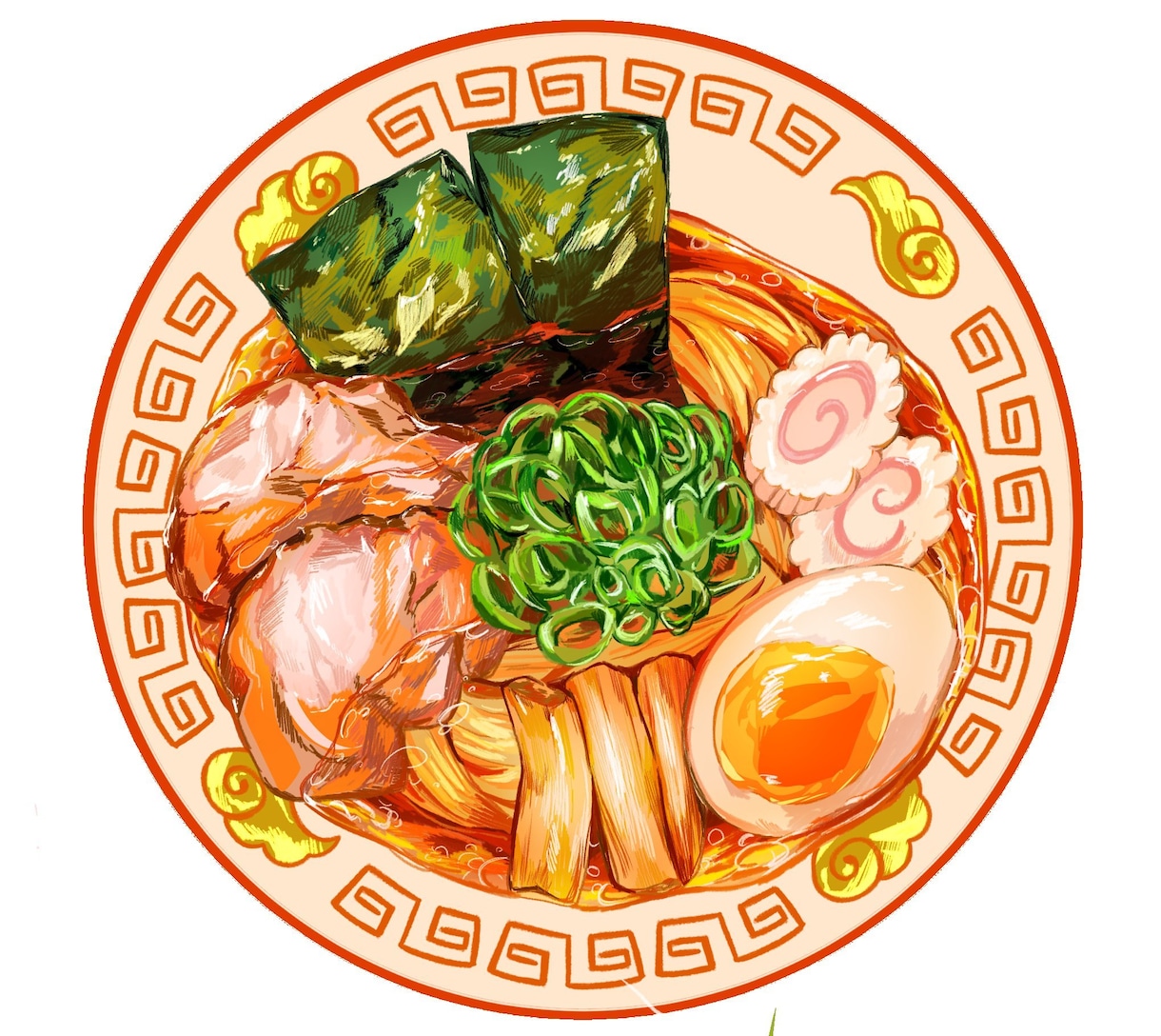 和食、中華、洋食、スイーツなんでもお料理を描きます 見ているだけでお腹が空いてくるようなお料理を描きます! イメージ1
