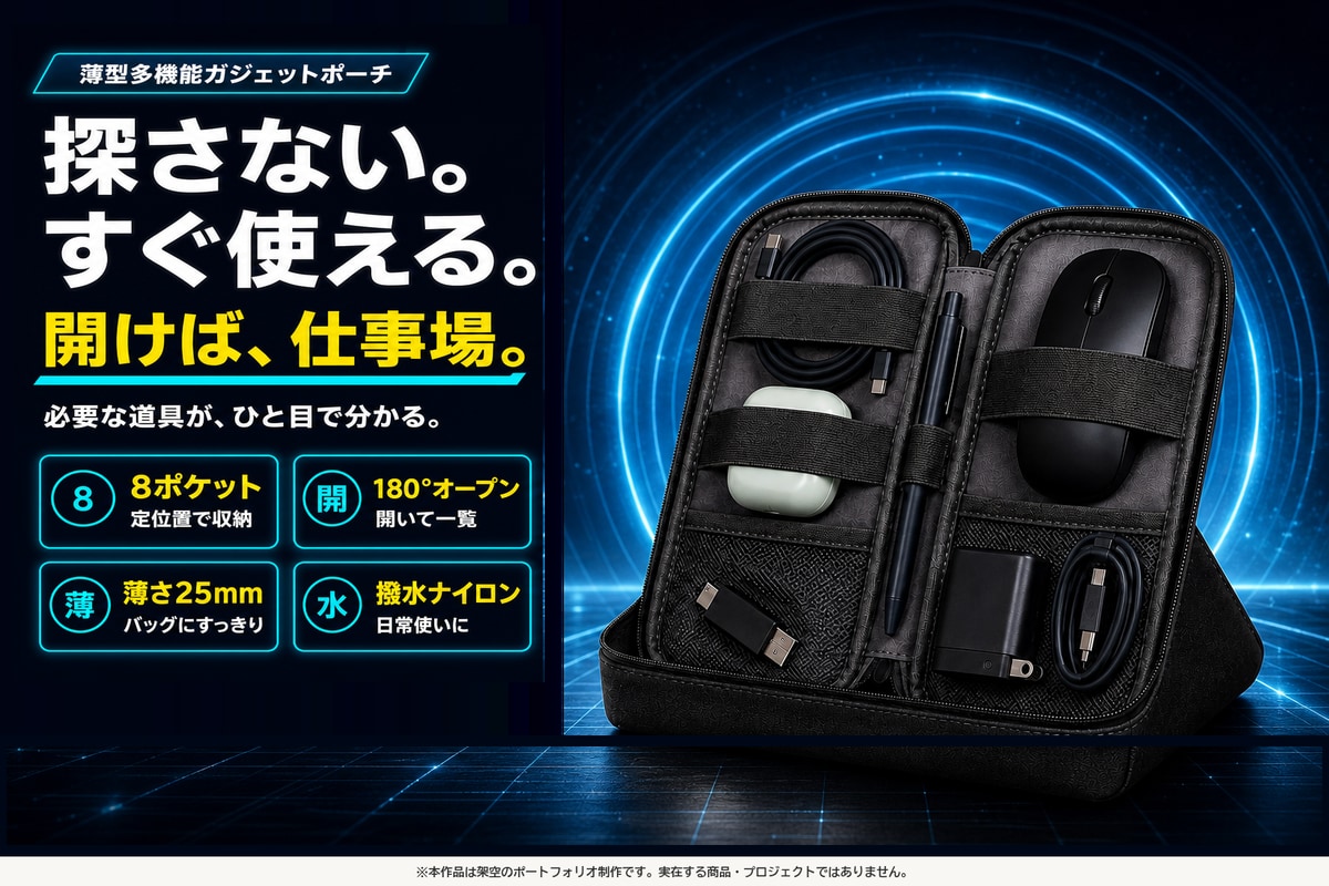 クラウドファンディング用の画像5枚を制作します 商品写真と原稿から、伝わるページ画像へ イメージ1