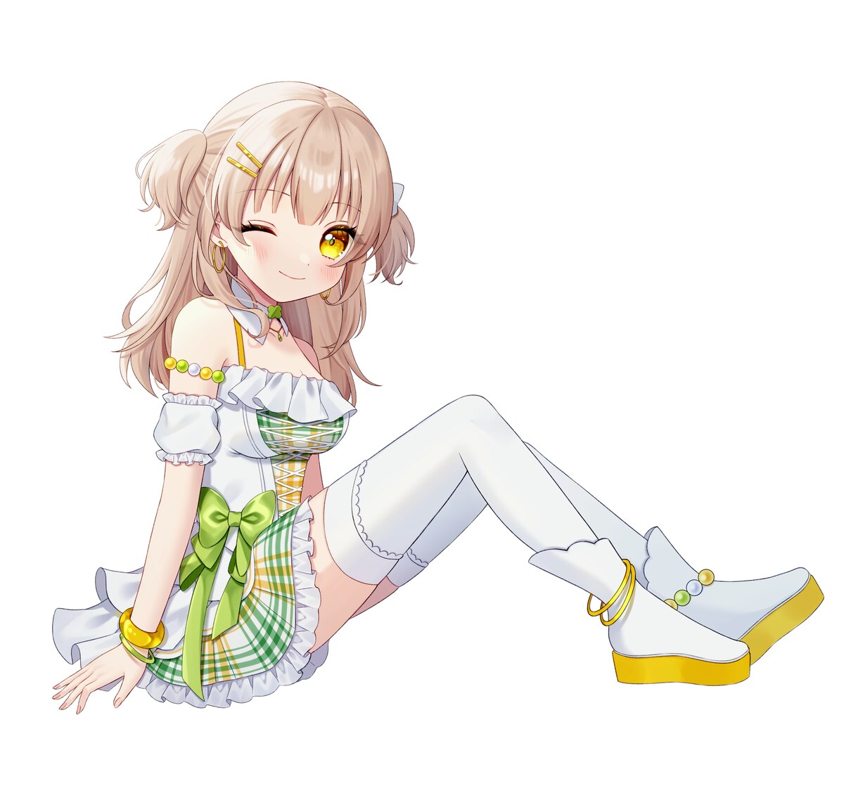 可愛く透明感のあるイラスト描きます Vtuber配信用、サムネ、グッズイラスト等 イメージ7