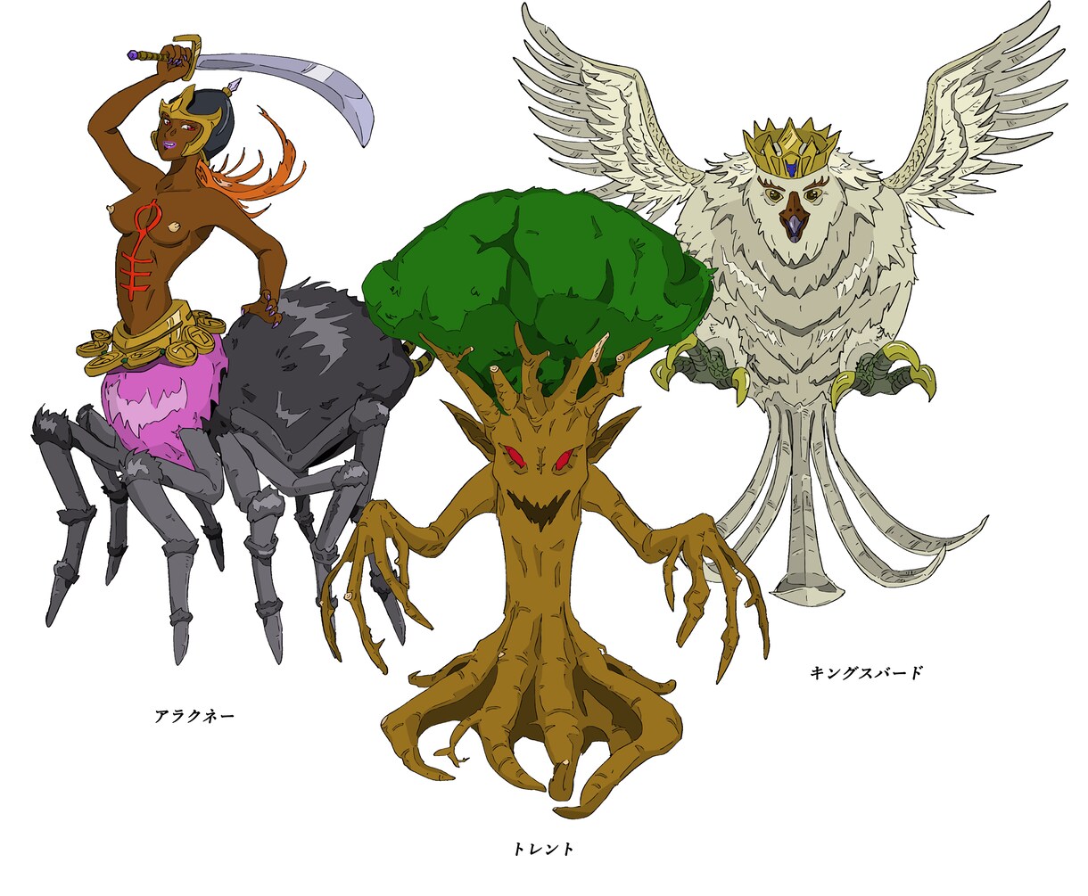 ハイクオリティなオリジナルキャラクターを描きます ゲームやアニメに登場しそうな、創作キャラをデザインします。 イメージ4