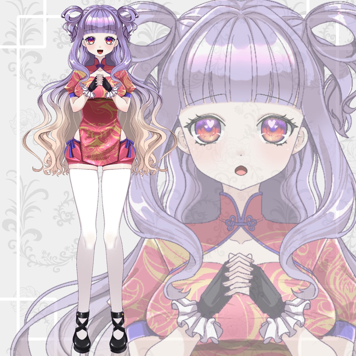 Vtuber・Live2D用イラスト制作します デザインからVtuber・Live2D用イラスト制作します！ イメージ6