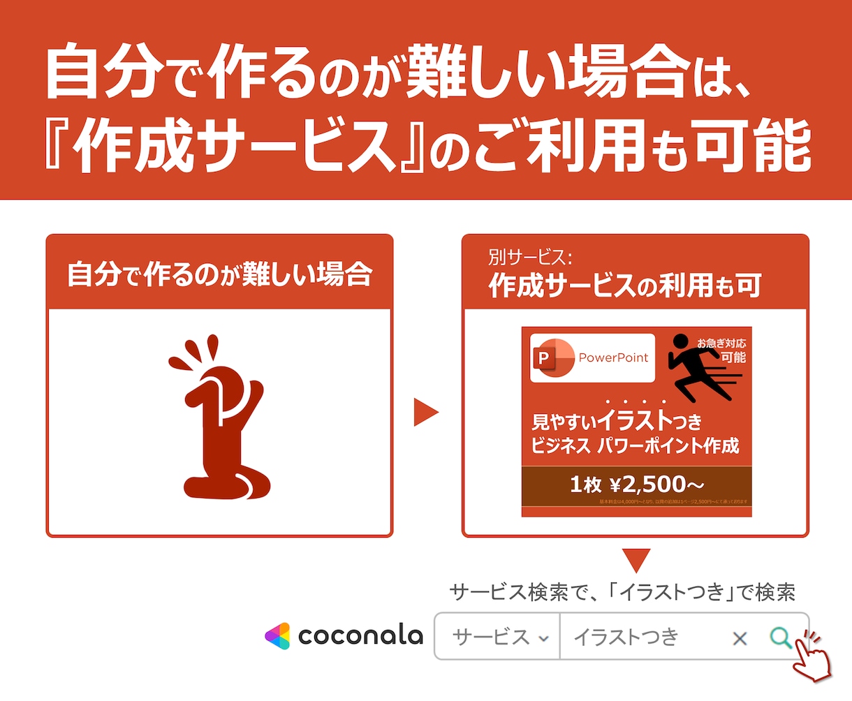 プロがあなたの資料を見て具体的なアドバイスをします PCの前で悩まずスラスラと資料が作成できるようになりたい方へ イメージ5