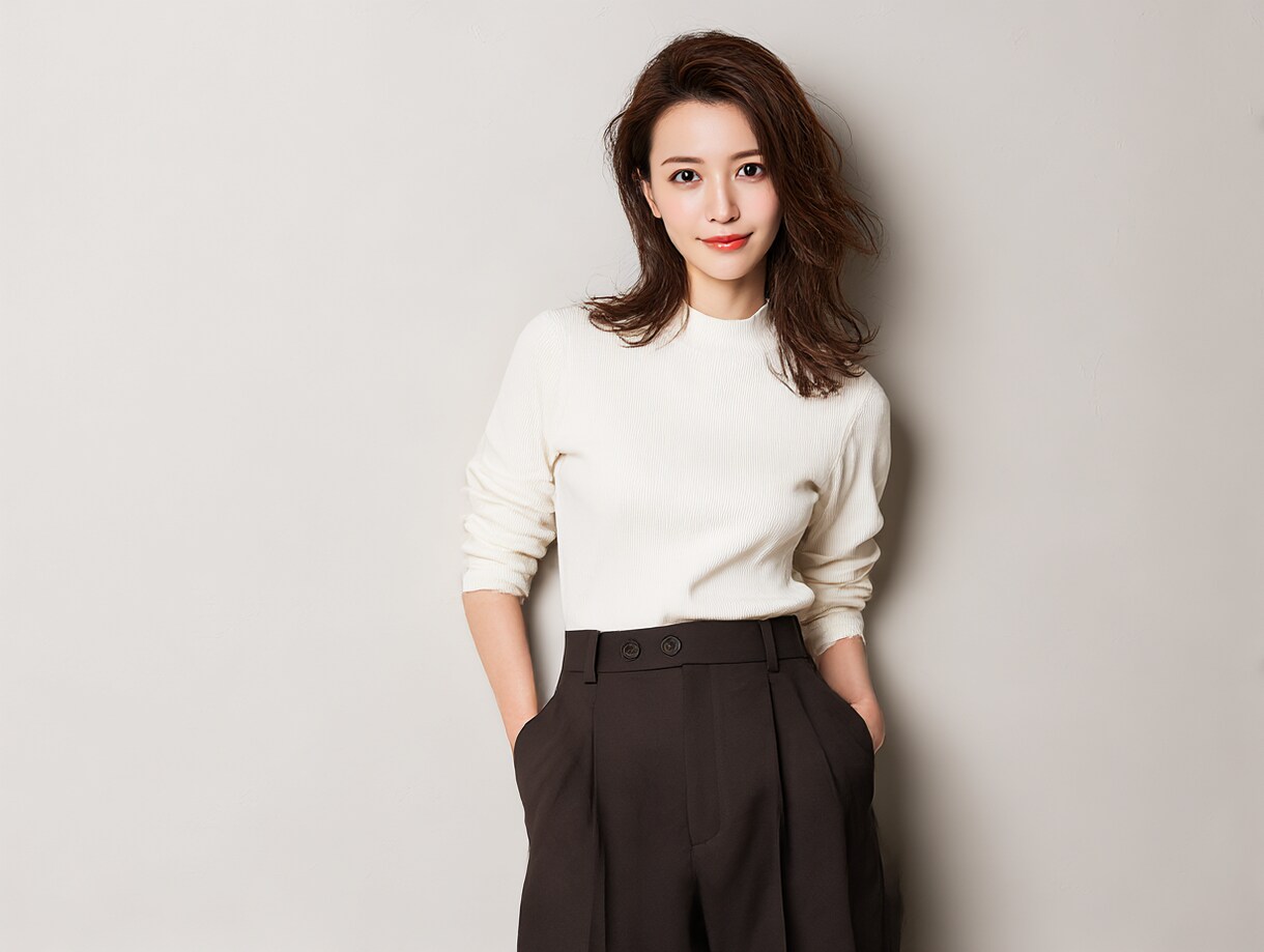 広告やSNSで使えるAI美女画像5枚生成します 自然な肌感×モデル風ビジュアル！コスメの広告バナーにも◎ イメージ3