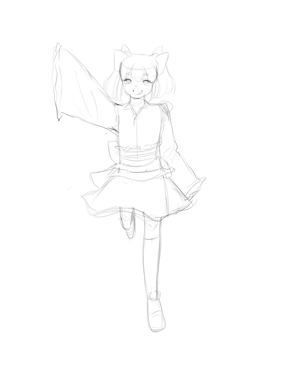 立ち絵をお安く描きます 一から欲しい方から等身で描いて欲しい方まで描きますよ！ イメージ3